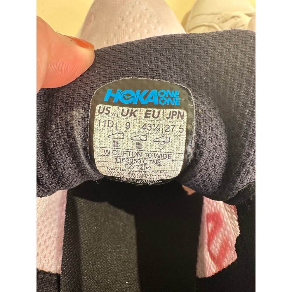 Hoka Pink and White Athletic Shoes - Picture 6 of 6